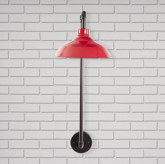 Hello Honey® 33" Metal Wall Sconce with Round Shade